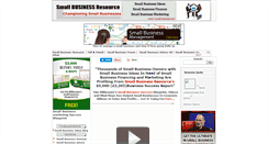 Desktop Screenshot of 2-small-business.com