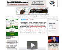 Tablet Screenshot of 2-small-business.com